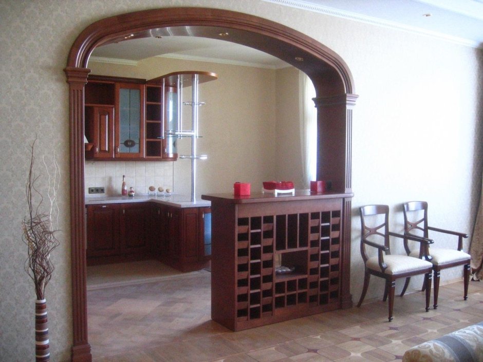 Дверная арка на кухню