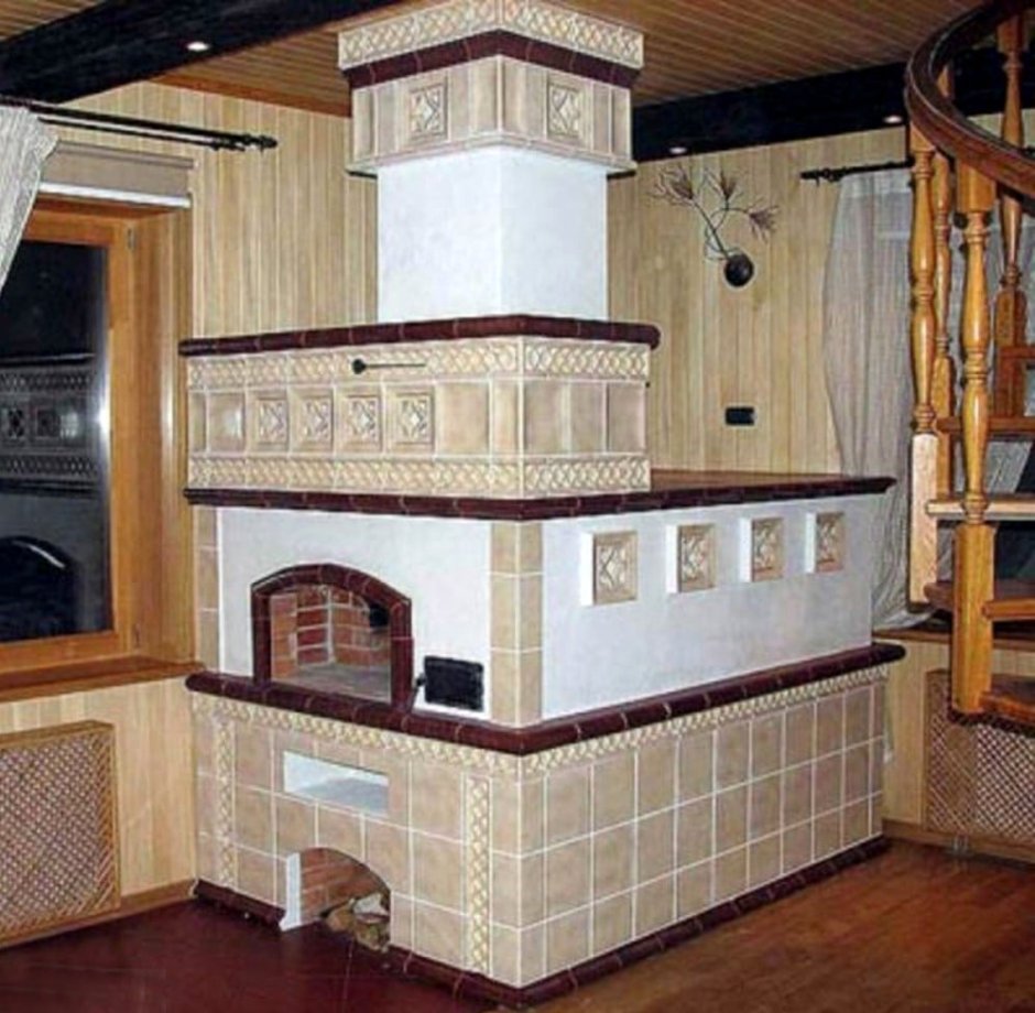 Дизайн маленькой кухни с печкой (57 фото)