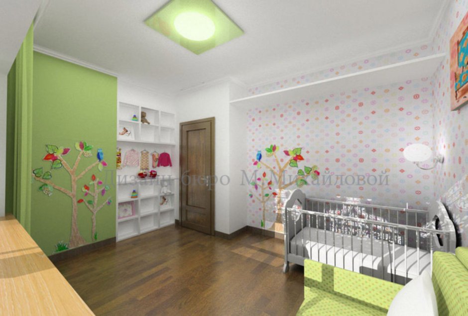 Интерьер детской комнаты в квартире