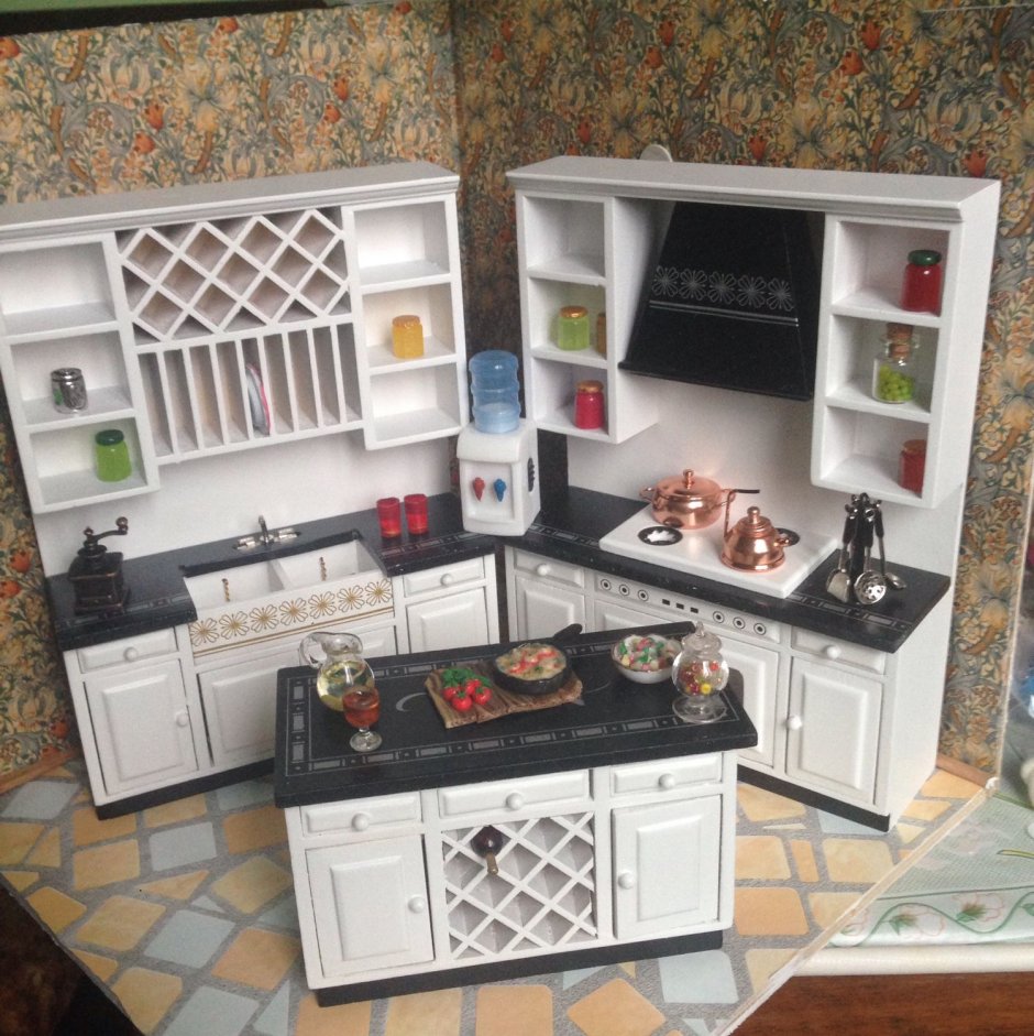 Кухонная мебель из картона