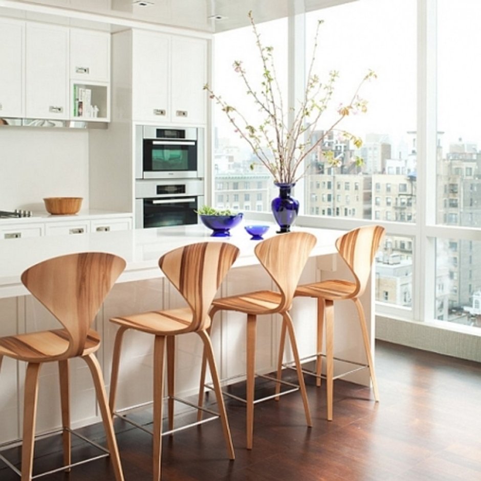 Барные стулья в интерьере