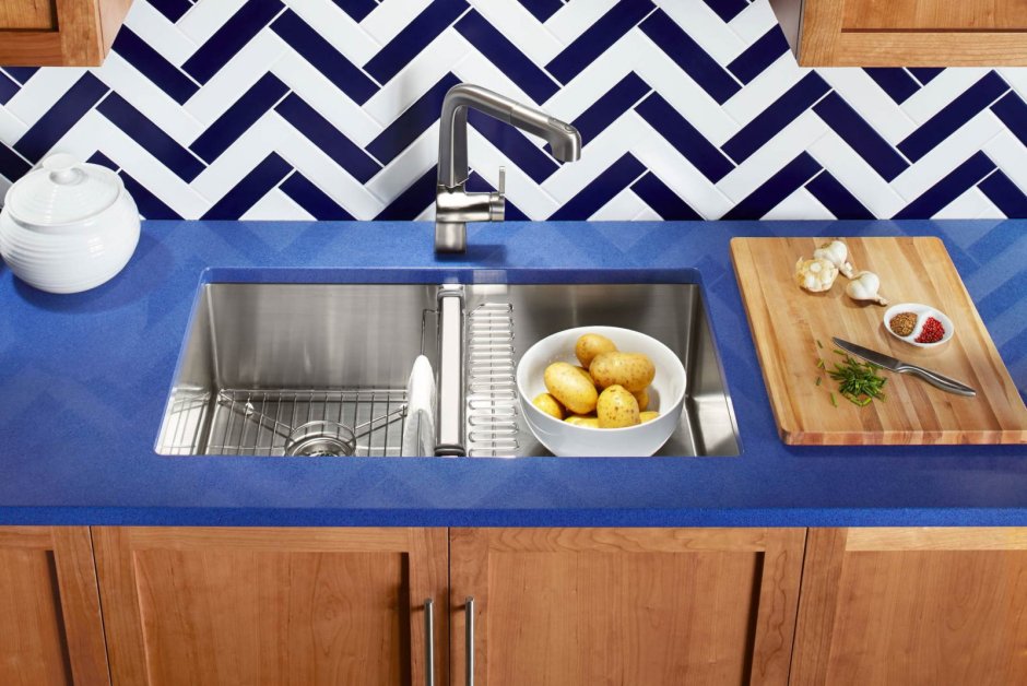 Врезная кухонная мойка Elkay the Mystic Undermount Sink mystic3021bg 81.3х53.3см нержавеющая сталь