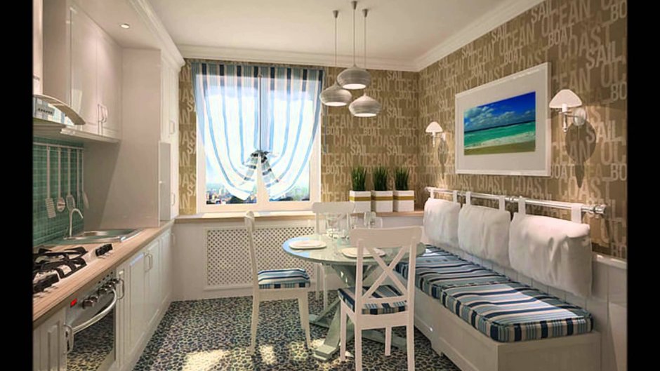 Планировка кухни 11 м2