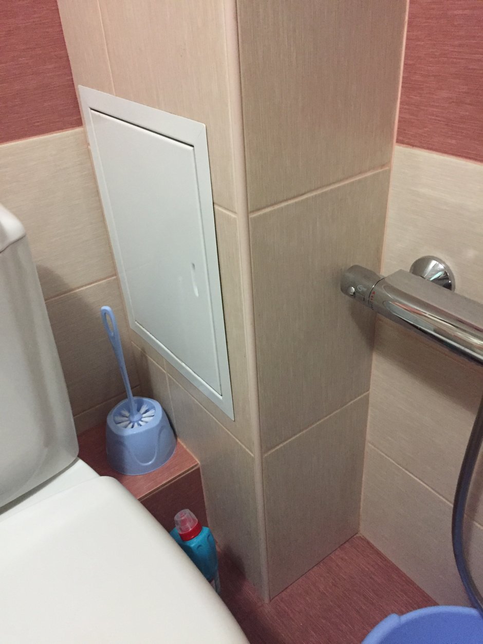 короб для стояка в туалете из металлического профиля
