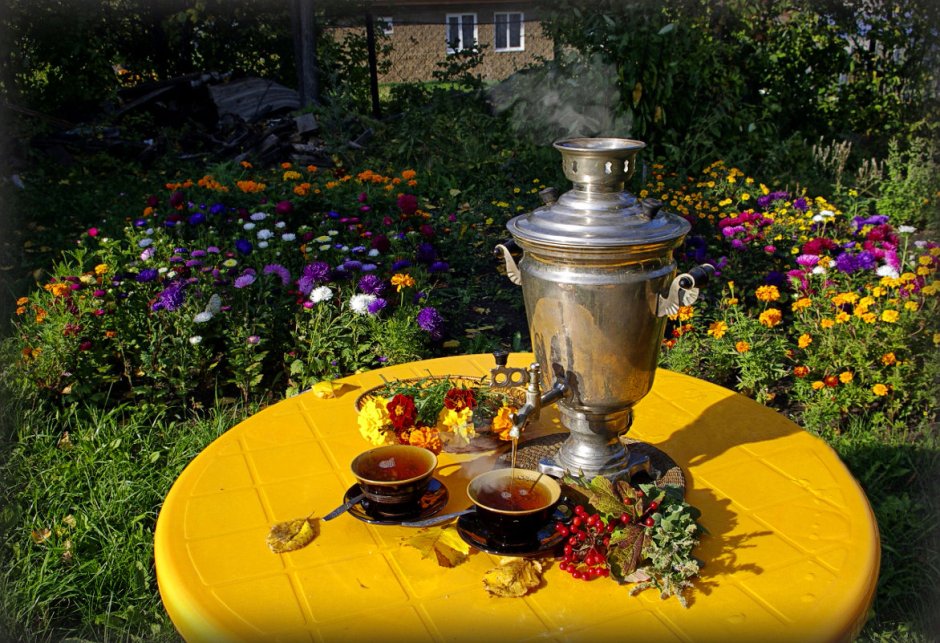 Тульский самовар чаепитие