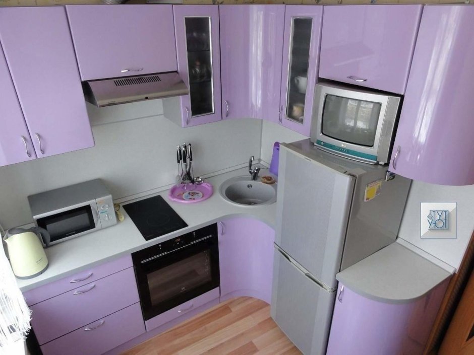 Планировка кухни 5м2 Столплит угловые