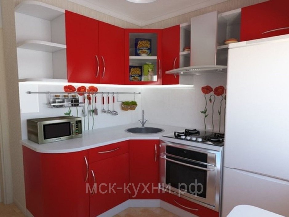 Кухня 5 5 кв м хрущевка