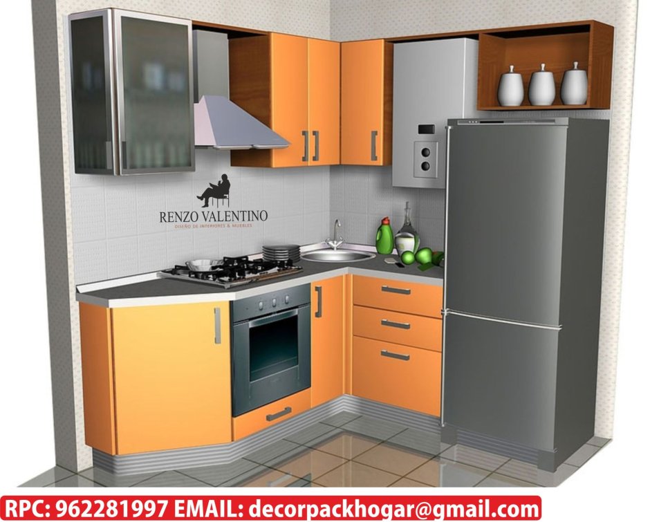 Интерьер кухни 5м.кв с газовой колонкой155на2м