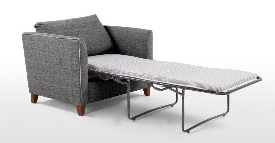 Раскладное кресло-кровать в скандинавском стиле