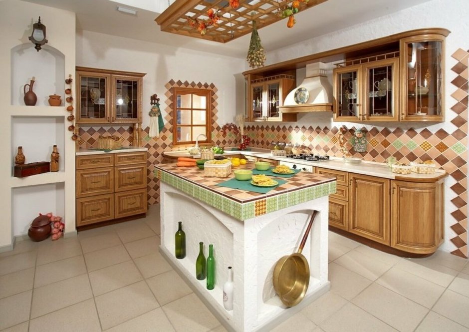 Кухня в Славянском стиле