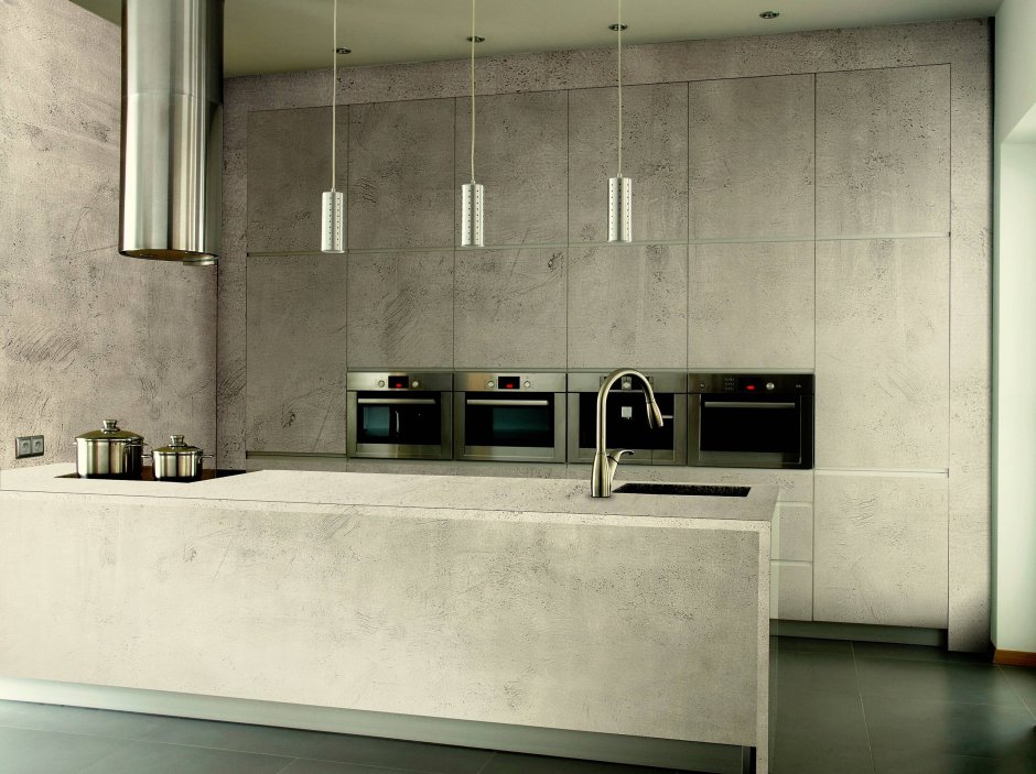 Кухня leicht Concrete бетон