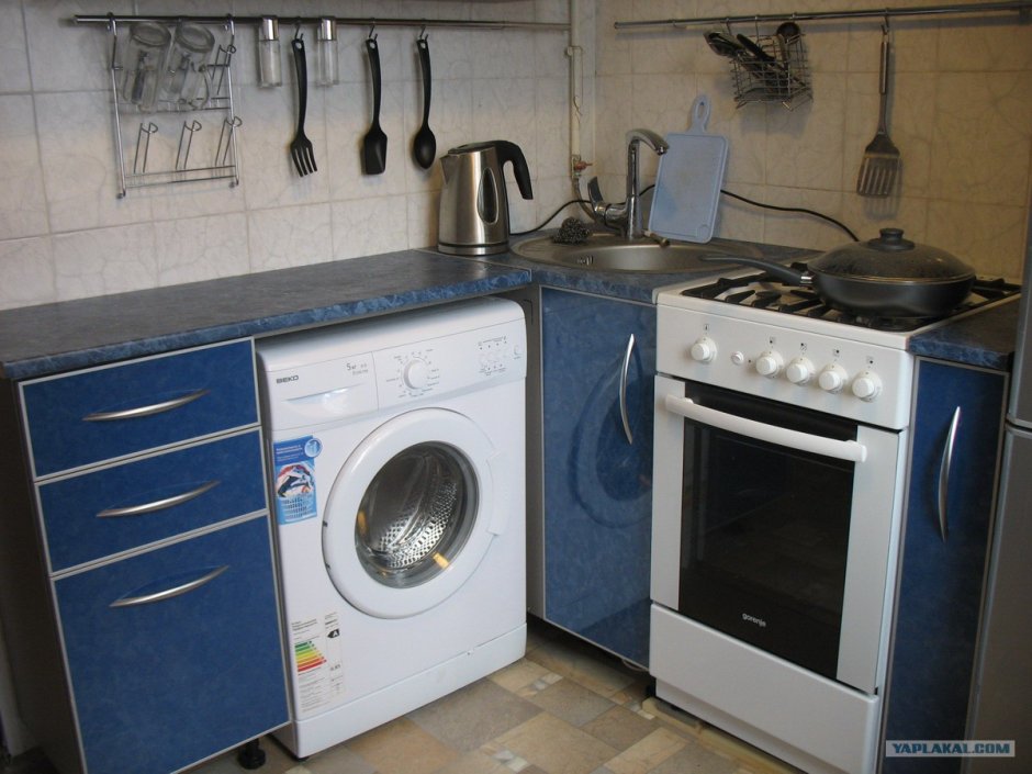 Кухня плита машина стиральная