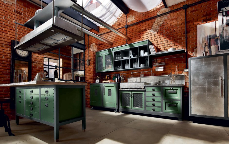 Кухни Loft cucine