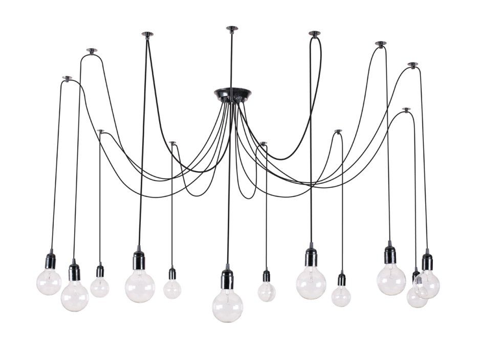 Люстра Industrial Edison by Romatti