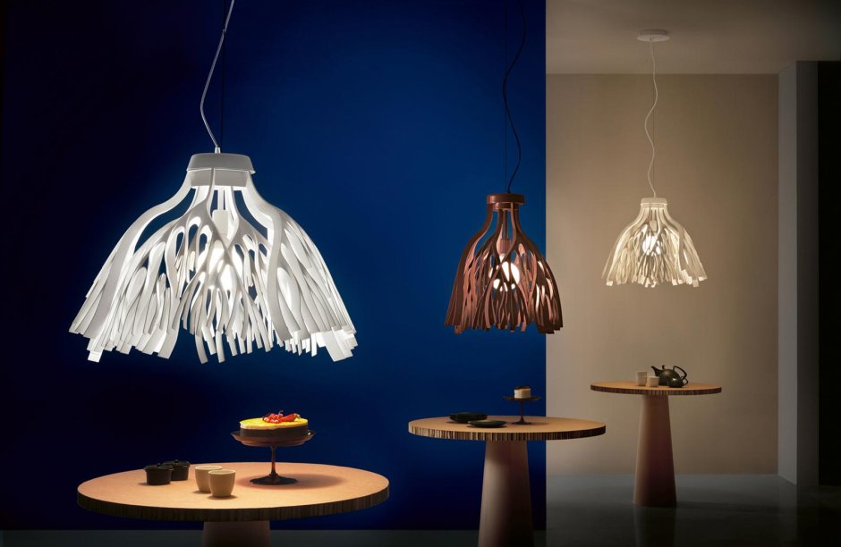 Modern Elegant Fabric Pendant Lights lampadario lampshades
