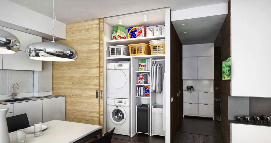 Кухонные шкафы с раздвижными дверцами