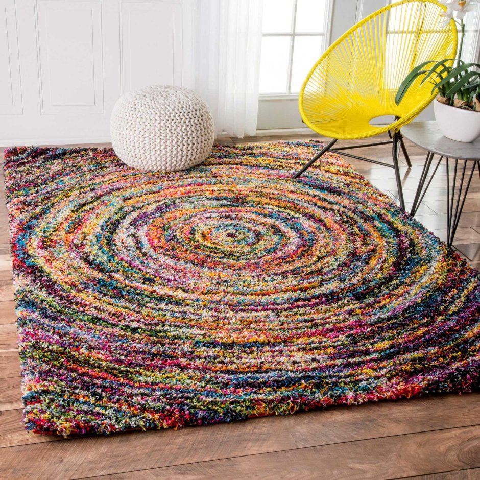 Плетеный коврик