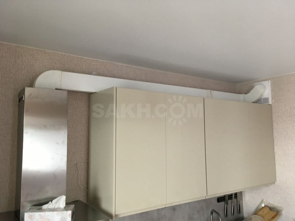 Монтаж прямоугольного воздуховода для кухонной вытяжки