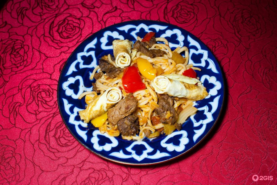 Коллаж узбекская кухня
