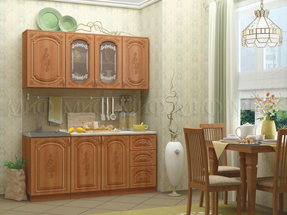 Кухня с фасадами Палермо