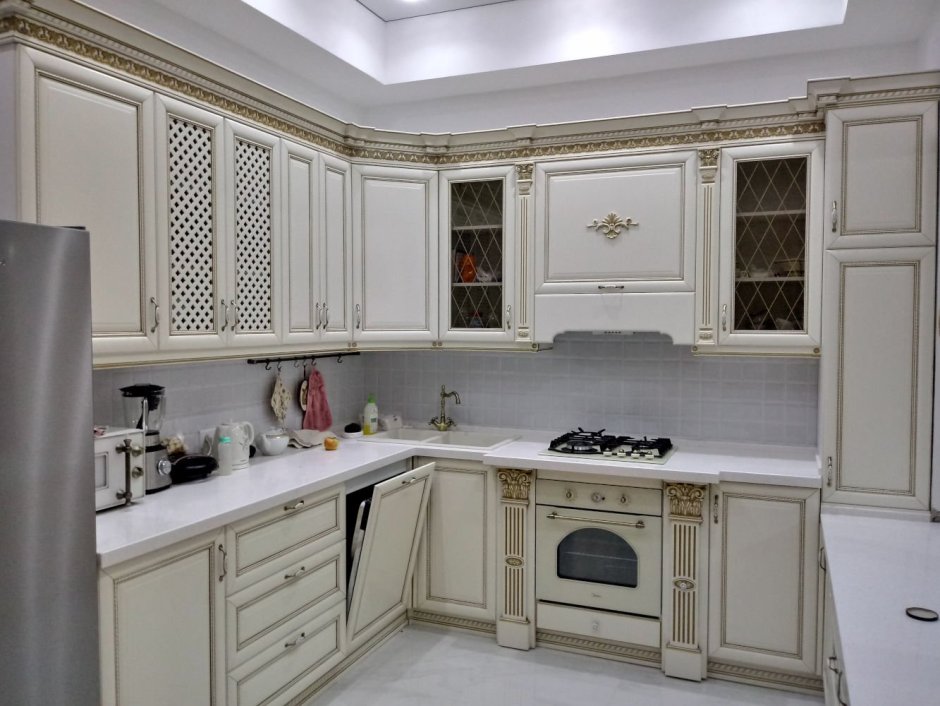 Нержавейка в классической кухне