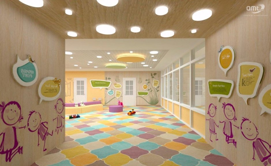 Дизайнерское пространство в детском саду