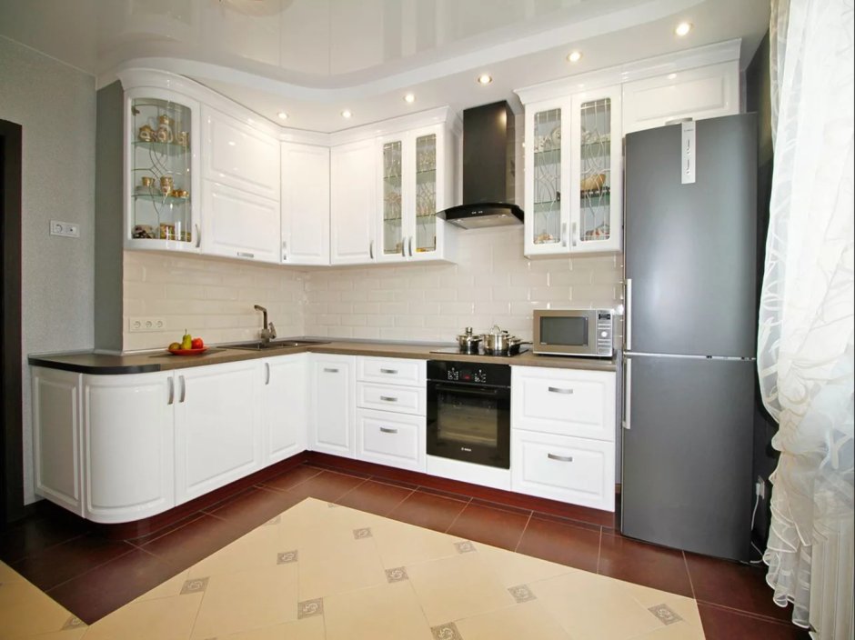 Кухня в фиолетовом цвете