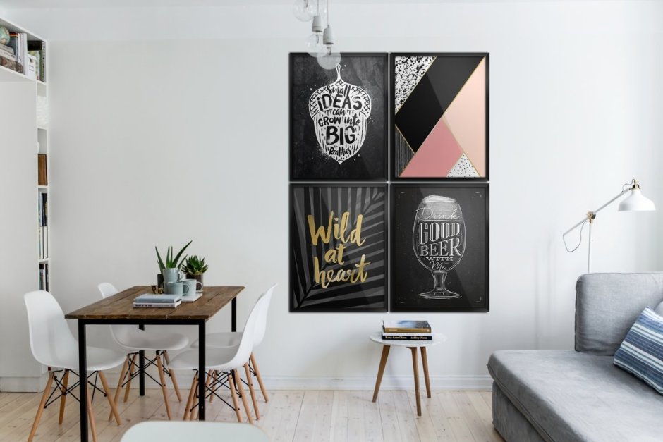 Стильные постеры на кухню