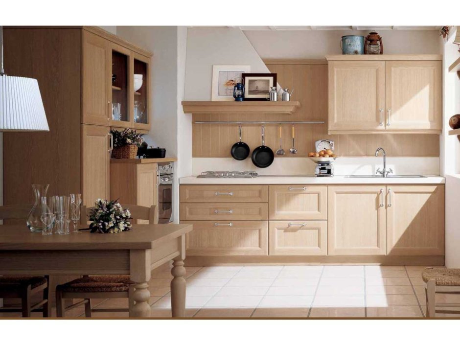 Кухня с шахтой