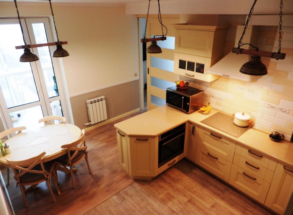 Проект кухни на 4 м2