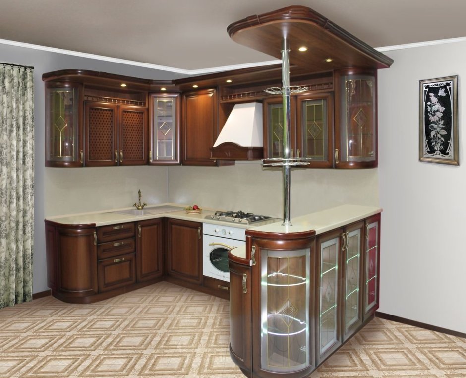 Угловые кухни