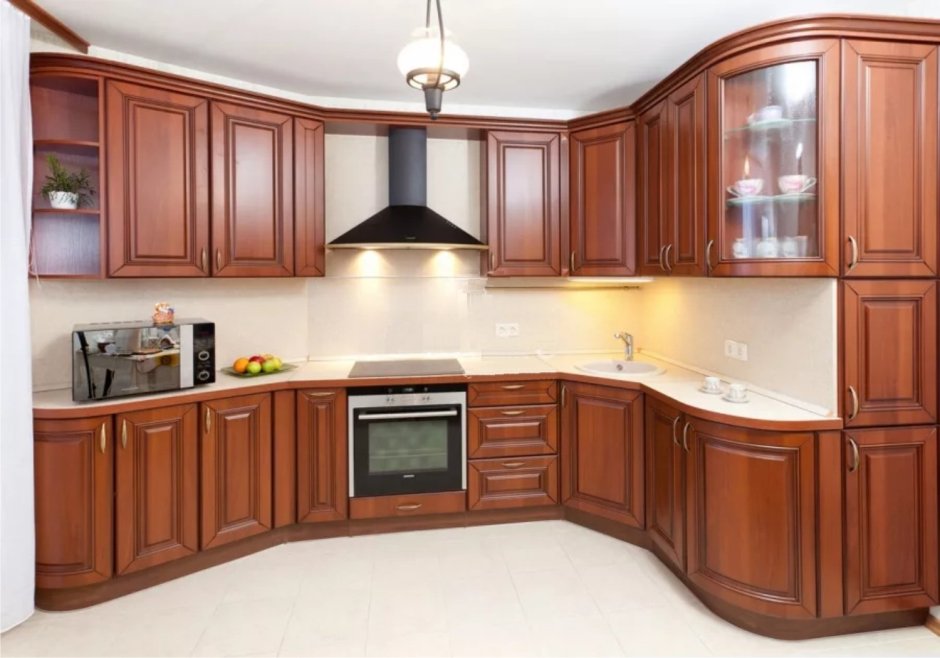 Проект кухни угловой