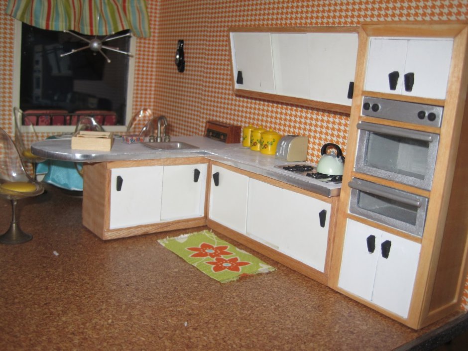 Кухонный гарнитур из картона