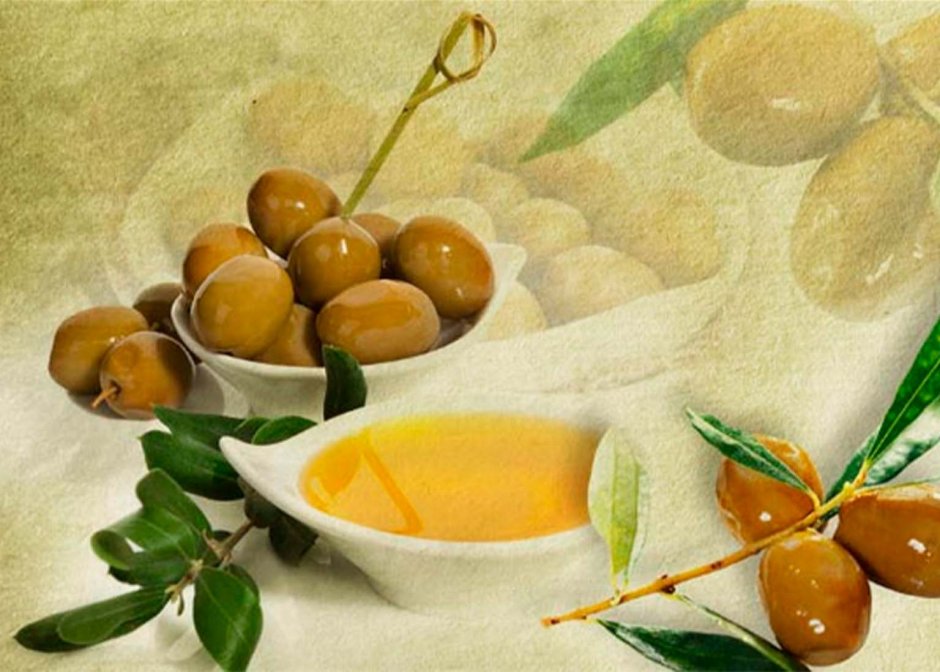 Оливки бордюр