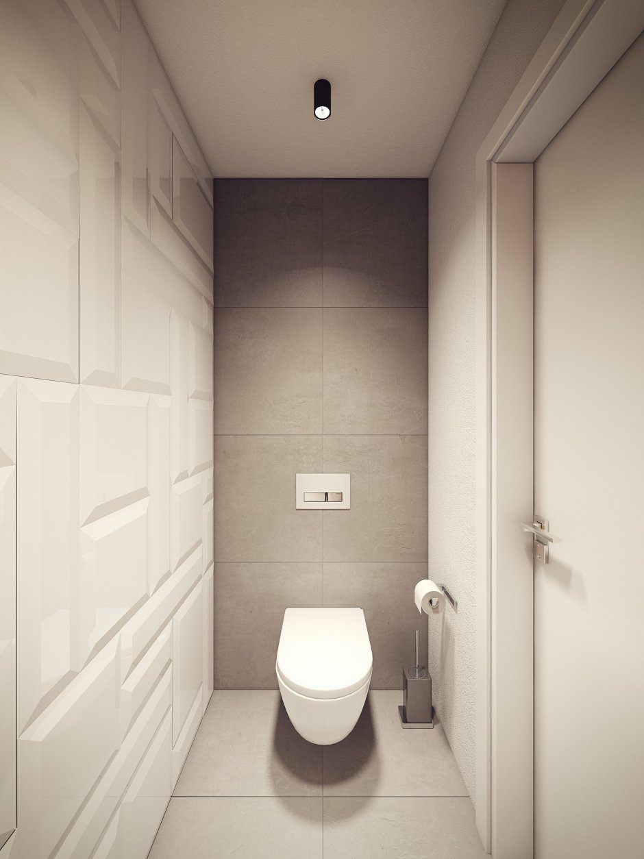 Туалетная комната в стиле лофт