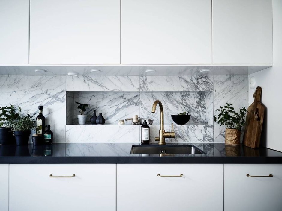 Плитка Backsplash мрамор