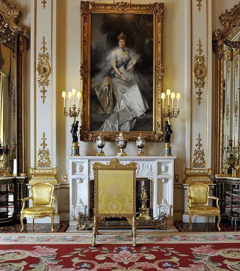 Букингемский дворец интерьер (62 фото)