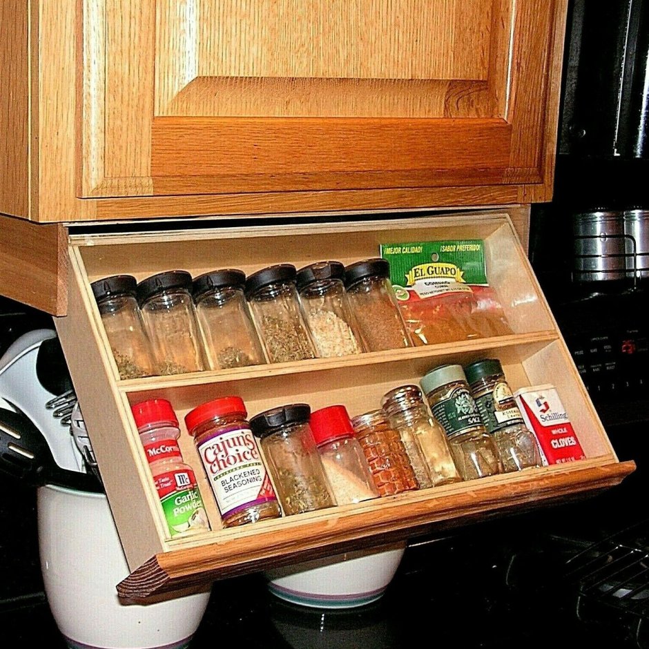 Органайзер для выдвижного ящика на кухне
