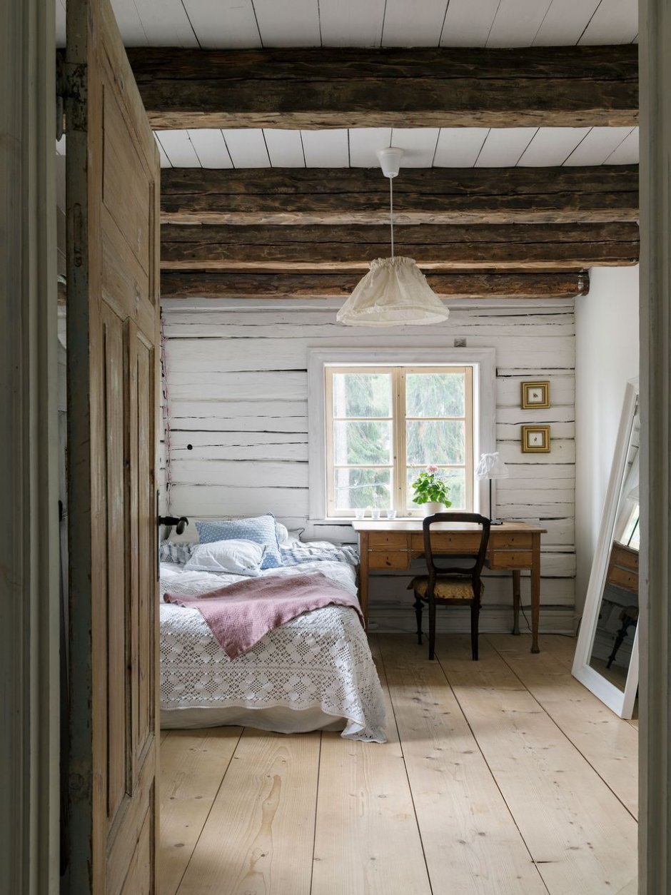Интерьеры шведских деревянных домов