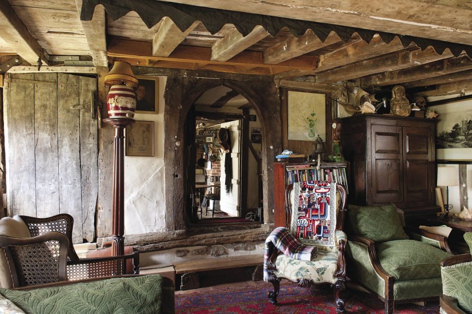 Деревенский дом 19 век внутри в Англии