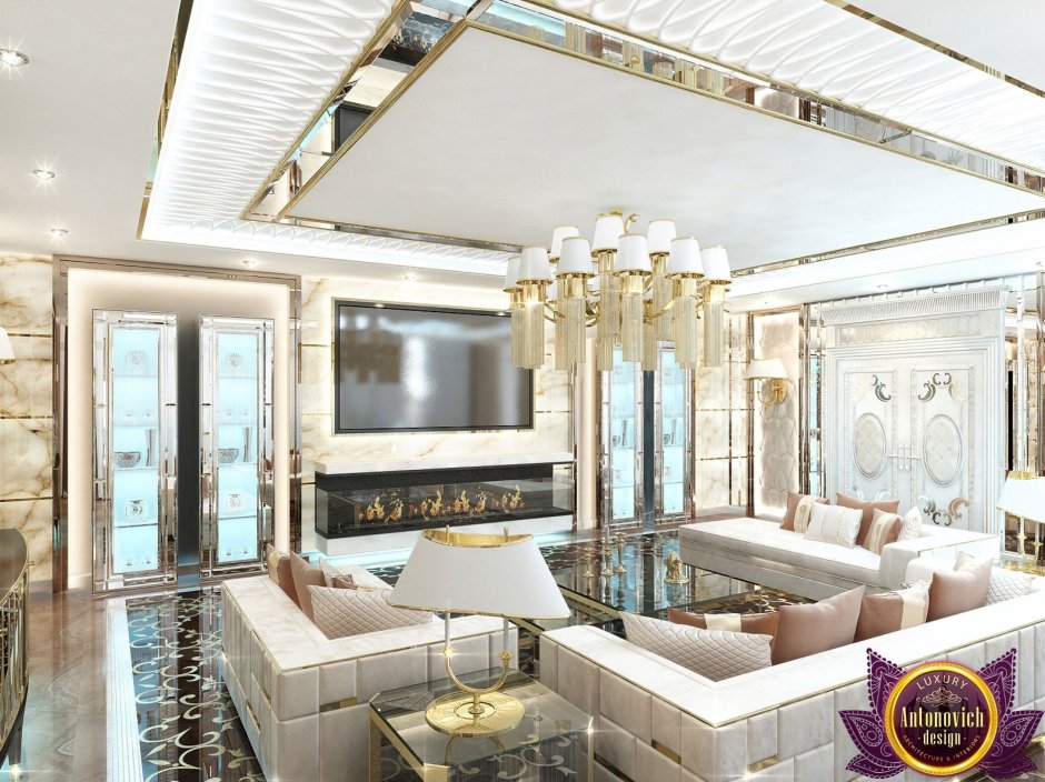 Antonovich Luxury Design гостиная