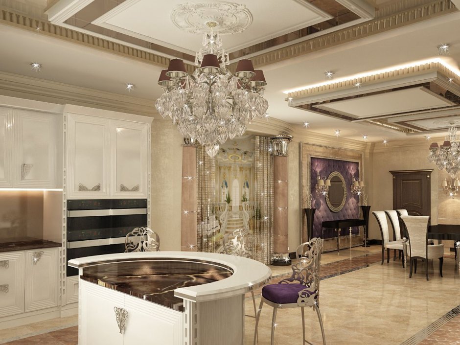 Antonovich Design гостиная-кухня