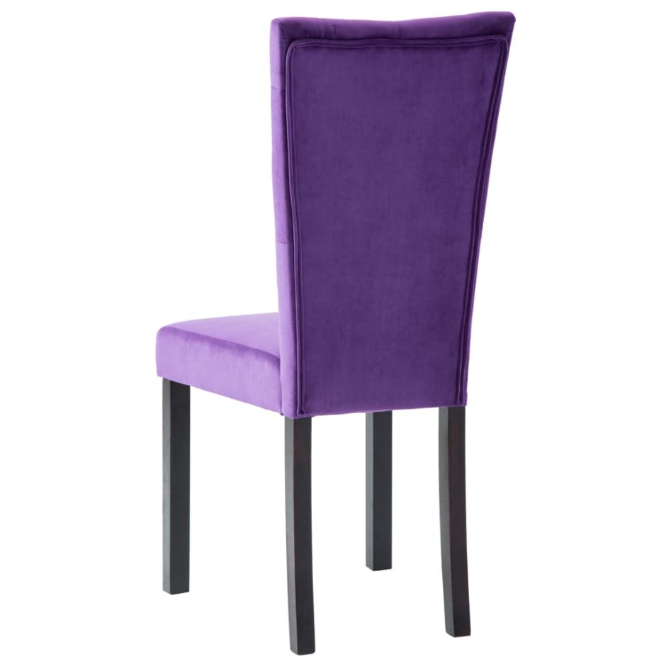 Фиолетовые стулья бархатные