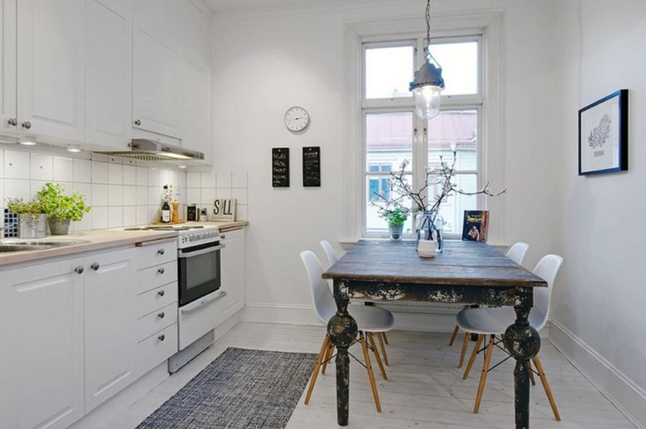 Кухня в норвежском стиле (58 фото)