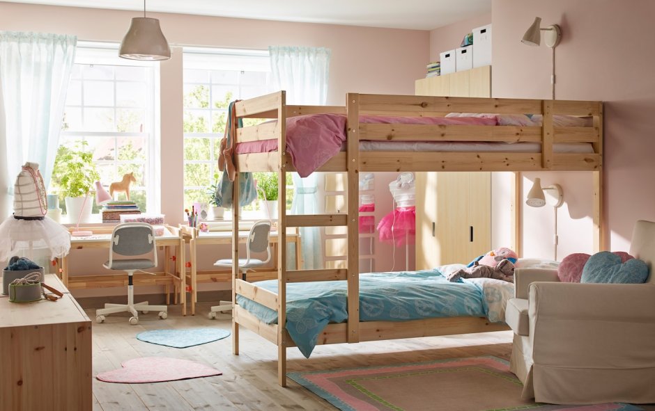 Ikea mydal двухъярусная кровать
