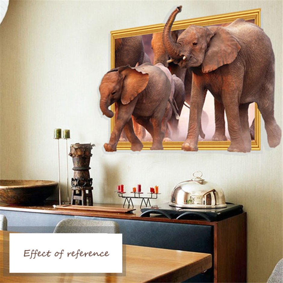 Слоны в интерьере