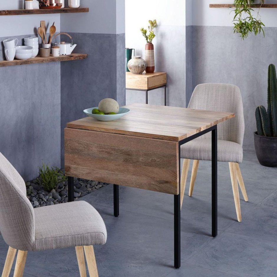 Кухонный стол для маленькой кухни мебель ленд