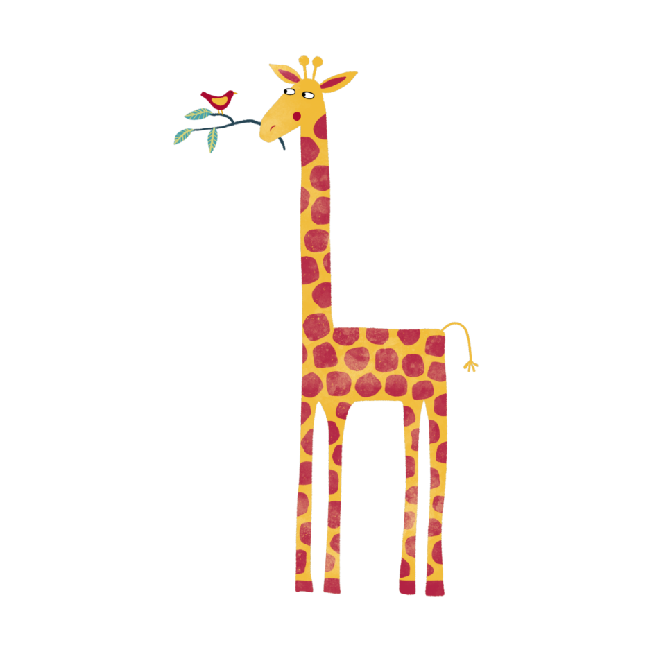 Жираф в интерьере (62 фото)