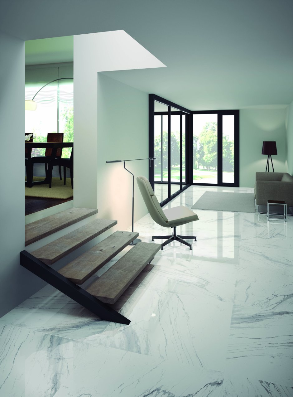 Minimalist Design Interior Marble keramogranit
