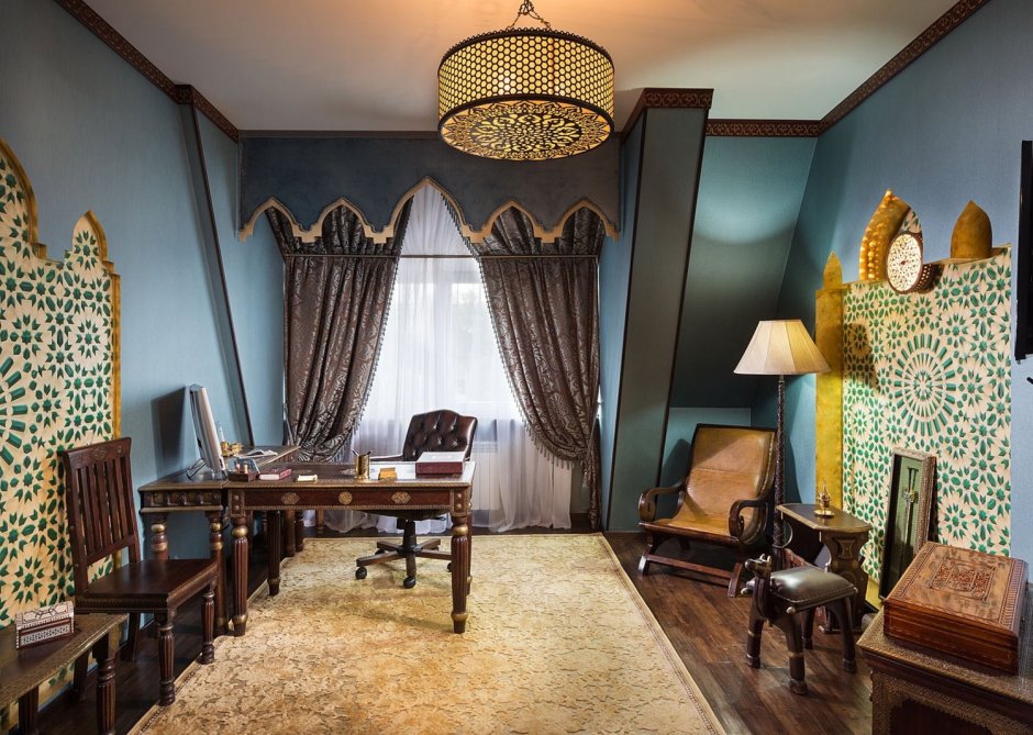 Казахский стиль в интерьере